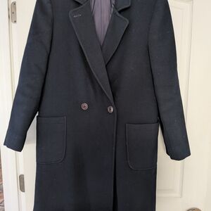 Larry Levine Black Pea Coat